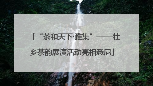 “茶和天下·雅集”——壮乡茶韵展演活动亮相悉尼