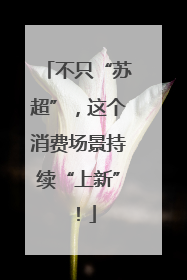 不只“苏超”，这个消费场景持续“上新”！