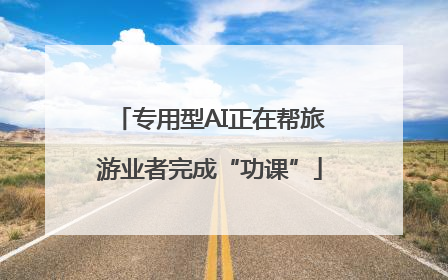 专用型AI正在帮旅游业者完成“功课”
