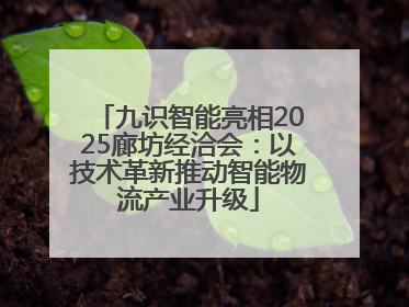 九识智能亮相2025廊坊经洽会：以技术革新推动智能物流产业升级