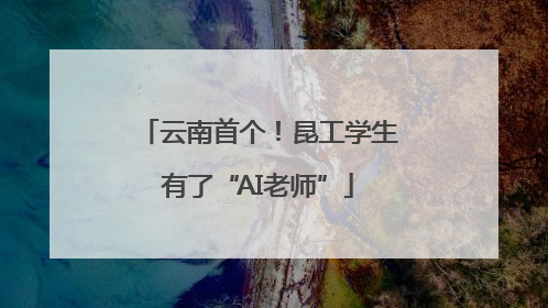 云南首个！昆工学生有了“AI老师”