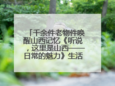 千余件老物件唤醒山西记忆《听说，这里是山西——日常的魅力》生活艺术展在忻州市图书馆开展