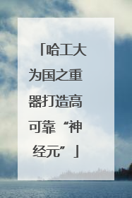 哈工大为国之重器打造高可靠“神经元”