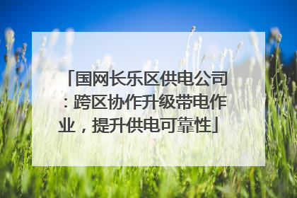 国网长乐区供电公司：跨区协作升级带电作业，提升供电可靠性