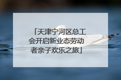 天津宁河区总工会开启新业态劳动者亲子欢乐之旅