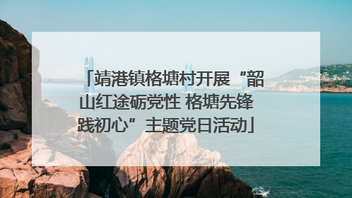 靖港镇格塘村开展“韶山红途砺党性 格塘先锋践初心”主题党日活动