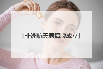 非洲航天局揭牌成立