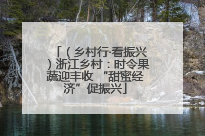 （乡村行·看振兴）浙江乡村：时令果蔬迎丰收 “甜蜜经济”促振兴